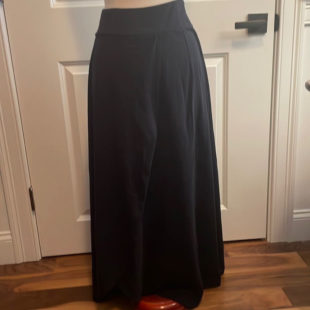 Talbots Navy Blue Maxi Skirt